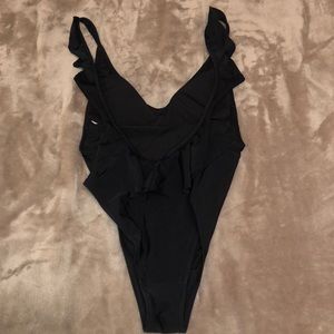 Aerie Ruffled Back One Piece